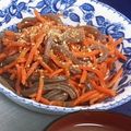 ちょこともじょな's cooksnap of when they made 簡単副菜★こんにゃくと人参のきんぴら.