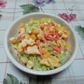 レオミウ's cooksnap of when they made キャベツと炒り卵のサラダ.