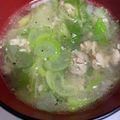 kumasan♪'s cooksnap of when they made 豚バラねぎ塩スープ.