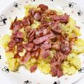 はるひやま's cooksnap of when they made おしゃれなガーリックベーコンポテトサラダ.