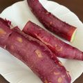 しーざあ's cooksnap of when they made 焼き芋　しっとり　さつまいも　炊飯器　.