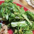 もものはちみつ's cooksnap of when they made わさび菜のツナ和え。.