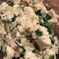 saki1010's cooksnap of when they made おから入りほうれん草の白和え.
