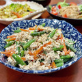 Superlittleboo's cooksnap of when they made いんげんとにんじんの白あえ.