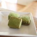 みるく茶's cooksnap of when they made 抹茶クッキー★ホワイトチョコサンド.