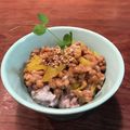 こつゆ514's cooksnap of when they made *納豆ご飯*たくあん入り♪.
