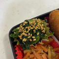 ねりまるくん's cooksnap of when they made お弁当に♪冷凍ほうれん草で簡単ナムル☆.