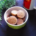 haruku221's cooksnap of when they made おうちカフェ★サクサク黒糖クッキー.