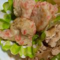 か～ぽ☆'s cooksnap of when they made 焼売アレンジ♪～紅生姜入り天ぷら.
