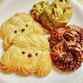 やぁぴぃh's cooksnap of when they made バター不使用♪簡単キレイ絞り出しクッキー.