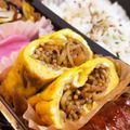 Nya6nya6's cooksnap of when they made お弁当に！余った焼きそばで簡単オムそば！.