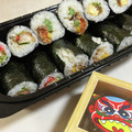 papikun's cooksnap of when they made いわしの蒲焼缶で♪巻き寿司（恵方巻き）.