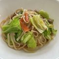まじゅじゅ's cooksnap of when they made 甘辛しょうゆバターの焼うどん.