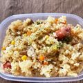ガチャピン似's cooksnap of when they made ＊炊飯器で楽チン♪炊き込みカレーピラフ＊.