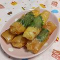 赤い電話's cooksnap of when they made 大好きキムチ入り☆ささみのチーズ春巻き.