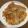 Ｍatu☆Music's cooksnap of when they made コスパ最高！もやしチーズチヂミ.
