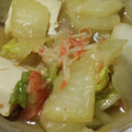 ヨシヨッシー's cooksnap of when they made 白菜とカニカマと豆腐のとろとろ煮.