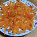 のりの✰りよ's cooksnap of when they made バレンタイン♪伊予柑ピールの作り方★メモ.