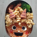 ✤milktea✤'s cooksnap of when they made 節分におにのお弁当（キャラ弁）（幼稚園）.
