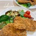 オウジリリノエ's cooksnap of when they made 豚もも肉で、一口やわらかトンカツ！.