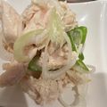 mmmugi's cooksnap of when they made ささみと長ねぎの旨塩わさび和え.