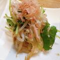 mmmugi's cooksnap of when they made もやしと三つ葉のおかかあえ.