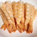 ももんが♡'s cooksnap of when they made 寿司用　蒸し海老の作り方.