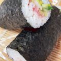 たつなん's cooksnap of when they made ネギトロ恵方巻き.