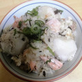 クック9PFY7S☆'s cooksnap of when they made 里芋と鮭の炊き込みご飯.