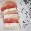 ☆はいじ's cooksnap of when they made 塩漬けした豆腐とトマトのカプレーゼ♪♪.