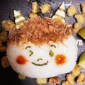 ともこ丼's cooksnap of when they made 節分★　鬼♬　おにぎり　キャラ弁　簡単♬.