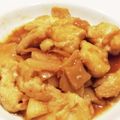 chie．co's cooksnap of when they made たけのこと鶏むねの胡麻マヨジンジャー.