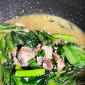 まこパパ's cooksnap of when they made 小松菜とサバ缶で簡単めちゃ旨おかず☆.