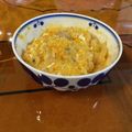 ともさと8888's cooksnap of when they made 基本のレシピ♡とろとろ卵のキムチ雑炊.