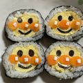 クックHSW02R☆'s cooksnap of when they made 節分 アンパンマン飾り巻き寿司 キャラ弁.