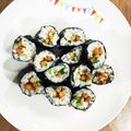 ＭEGUMI❤︎'s cooksnap of when they made 子ども達ペロリ★《一口サイズの細巻き♡》.