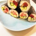みなとのまんま's cooksnap of when they made 恵方巻　巻き方（ラップで！まきすで）.
