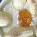 重次郎's cooksnap of when they made 腸活　ホットバナナヨーグルト.