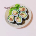まあまま☆0403's cooksnap of when they made いわしの蒲焼缶で♪巻き寿司（恵方巻き）.