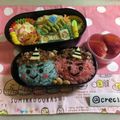 まこPMA's cooksnap of when they made 節分★　鬼♬　おにぎり　キャラ弁　簡単♬.