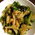 ゃゃッキりん梵's cooksnap of when they made 炒めるだけ！じゃがいもピーマン♪.