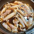 けん☆ちか's cooksnap of when they made べいか(水イカ)煮付け.