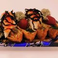 私市ビッキーズ津門巳's cooksnap of when they made 助六弁当«茎若布とろろ昆布ガリカニかま».
