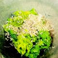 はちみつlove's cooksnap of when they made 菜の花ととろろこぶ.