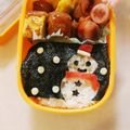 たけまいち's cooksnap of when they made ＊キャラ弁＊　クリスマスに★雪だるま.