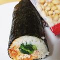 いちにこ♡'s cooksnap of when they made ツナマヨコチュジャン海苔巻き☆.