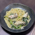 Nilmini's cooksnap of when they made 牡蠣とほうれん草の和風スパゲッティ♪.