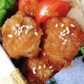 ♬ぶちこ♬'s cooksnap of when they made 肉団子の甘酢あん♪ふわふわ＆王道の味☆.
