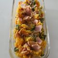 yokoyoko76's cooksnap of when they made ♡かぼちゃ&ハムのデリ風サラダ.