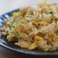 Nakatojias's cooksnap of when they made ごまたっぷり♪の鶏ささみチャーハン.